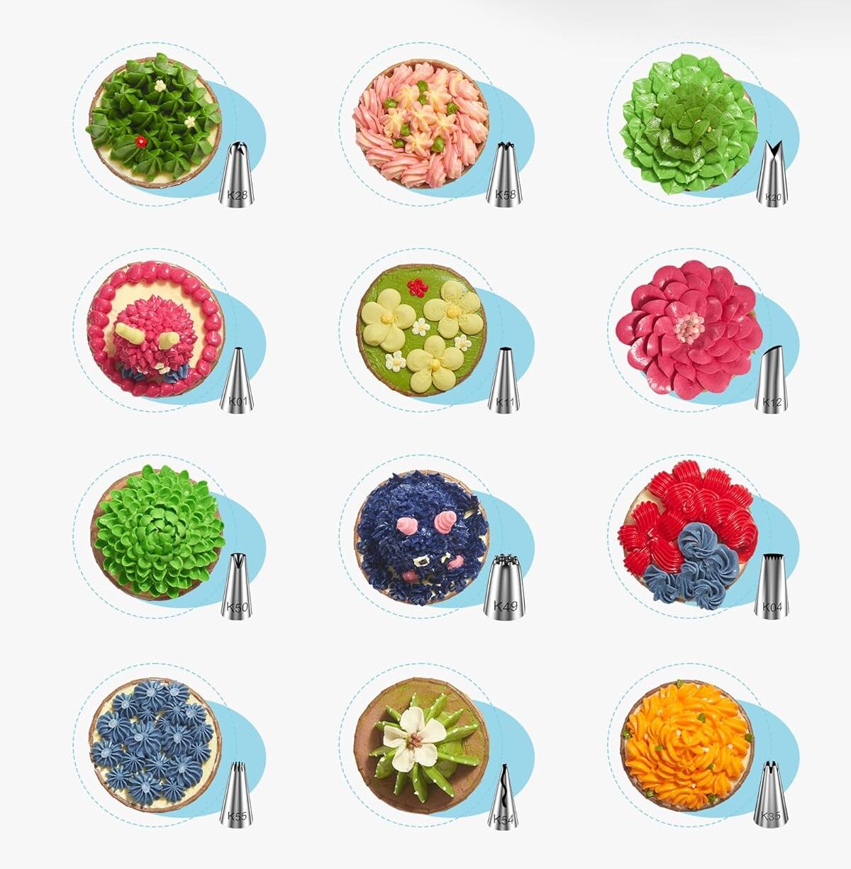 Veliki Set za Dekoraciju Torti